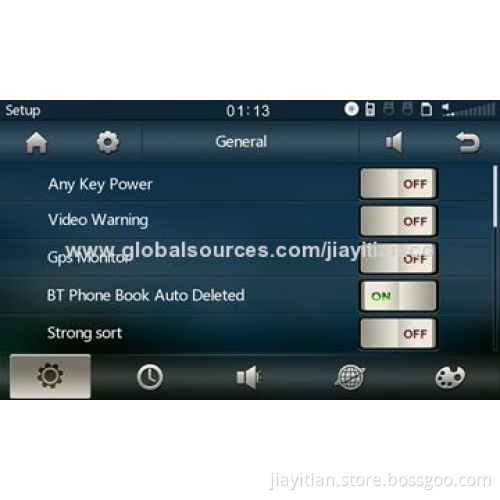 8-inch Car Multimedia Player/Navigation System for Honda Fit 2014, Supports BT/GPS/iPod/USB/SD